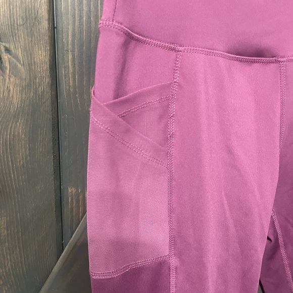 Activewear Leggings Ebb & Flow Purple pink workout pants small - Picture 2 of 5